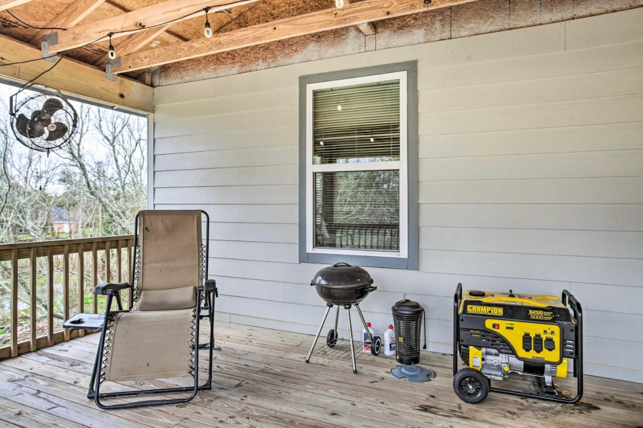 Waterfront Bay St Louis Beach House With Deck! Bay St. Louis Bagian luar foto