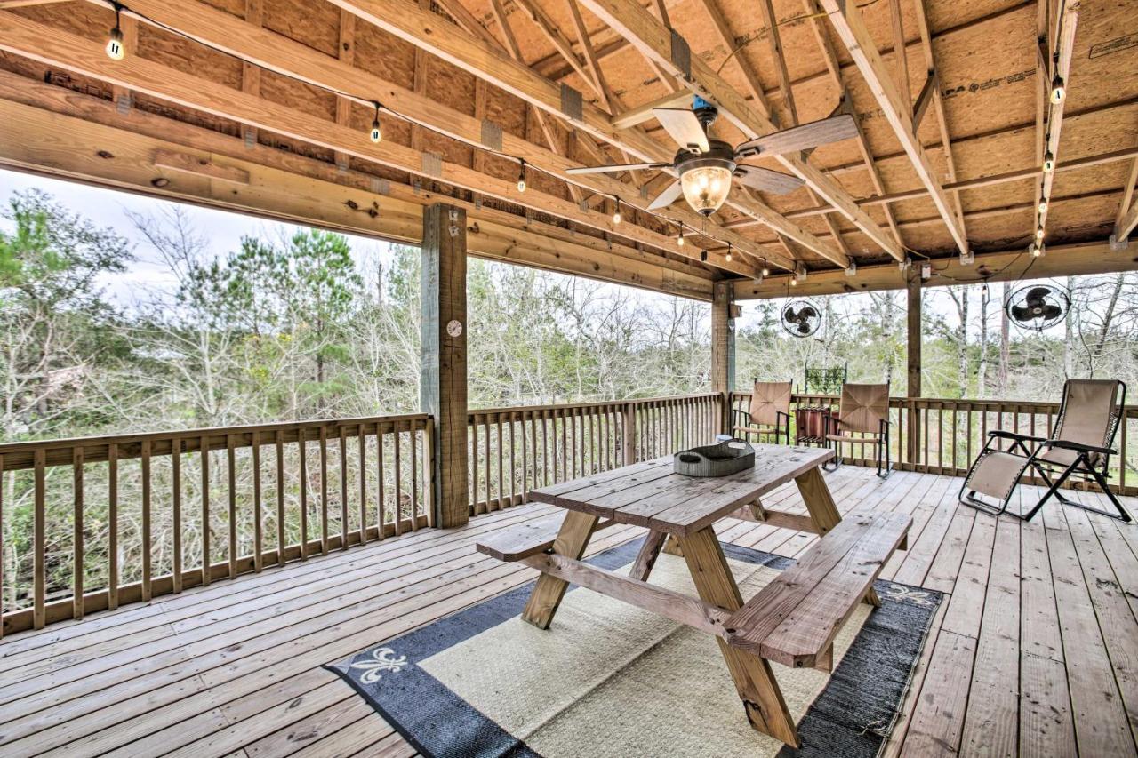 Waterfront Bay St Louis Beach House With Deck! Bay St. Louis Bagian luar foto